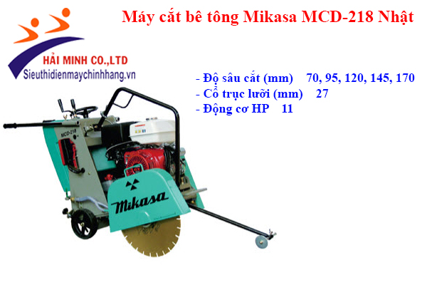 Máy cắt bê tông Mikasa MCD-218